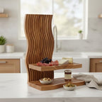 Tiered Wood Display Tray - Image 2