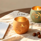 SHMILMH Candle Holders for Fall Table Decor Centerpiece Decorations 12 PCS - Image 5