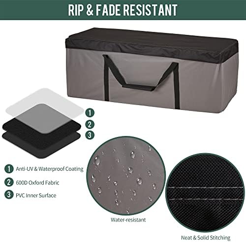 Rachmi 600D Extra Large Cushion Storage Bag 152 Gal 60", Water Resistant - Image 5