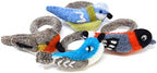 Global Crafts - Handmade Felt Napkin Rings Set, 4-Pack - Birds Design, Fair Trade from Nepal - Image 2