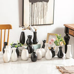 Ceramic Bud Vases, White, Set of 10 - Image 7