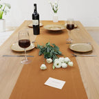 Linen Table Runner 108 Inches Long 100% French Linen Table Runners - Image 5