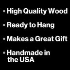 Wall Word Art Decorative Wood Sign for Pet, Dog, Cat, Horse, Pig, Animal Lovers with Fun Sayings and Quotes, 10 x 18 inches (Never Walk Alone) - Image 3