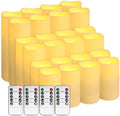 24-Pack LED Flameless Candles with Remote Control - Perfect for Home, Parties, and Special Occasions - Create a Magical Ambiance Effortlessly(Three Sizes). by CAKETYCG