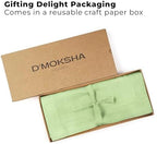 Classic Linen™ by D'Moksha, Sage Green Table Runner 48 Inches, 100% Pure Linen, Coffee Table Runner, 14 x 48 Inch for Dresser Tables- Fall, Weddings, Outdoor Hosting - Image 5