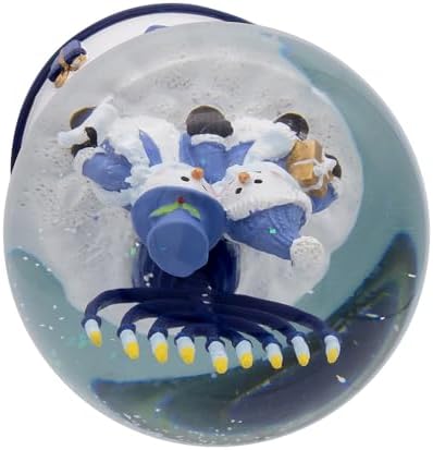 Kurt Adler 100MM Musical Wind-Up Hanukkah Snowman Water Globe - Image 5