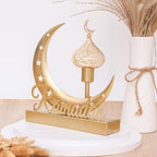 Ramadan Lantern Lights,Ramadan Candle Lantern,Eid Mubarak LED Lamp,Ramadan Hanging Lantern Decorations for Home Style 23 - Image 2