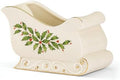 Lenox Holiday Sleigh Christmas Candy Dish and Bowl by Lenox