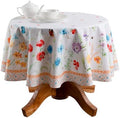Maison d' Hermine Table Cloth Round Table Reusable 100% Cotton 69" Diameter by MaisondHermine