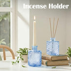 Glass Bud Vases in Bulk Small Mini Blue Vase for Flowers 23pc - Image 5