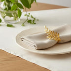 100 Pcs Gold Napkin Rings Bulk Delicate Napkin Holder for Dining Wedding Party Banquet Table Decroration Christmas and Daily Use - Gold Wheat - Image 7