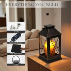 Candle Warmer Lamp with Timer, Farmhouse Rustic Lantern-Dark Bronze - Image 6