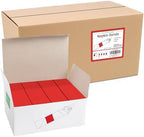 NATURALABEL Self-Adhesive Napkin Bands, Bulk Pack of 20,000, Red by NATURALABEL