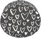 Sarah's Hat Boxes – White Heart Decorative Gift Box | Elegant Reusable Storage Boxes for Gifts, Keepsakes, Jewelry, or Special Items | Unique Printed Design - Image 4