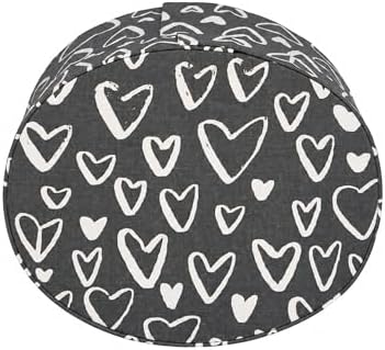 Sarah's Hat Boxes – White Heart Decorative Gift Box | Elegant Reusable Storage Boxes for Gifts, Keepsakes, Jewelry, or Special Items | Unique Printed Design - Image 4