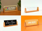 Custom Wall Business Sign, Rectangle Rounded Door Sign, Office Gift Table Top Company Sign Office Decor Personalized Square Business Sign, Valentines Day (LED Light Name Plate) - Image 3