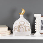 Ramadan Resin Statue Ornament, Handmade Lightweight Durable Indoor Home Decor for Living Room Bedroom Office Ramadan Festive Decoration Detailed Craftsmanship Holiday Decoration Statues - Image 7