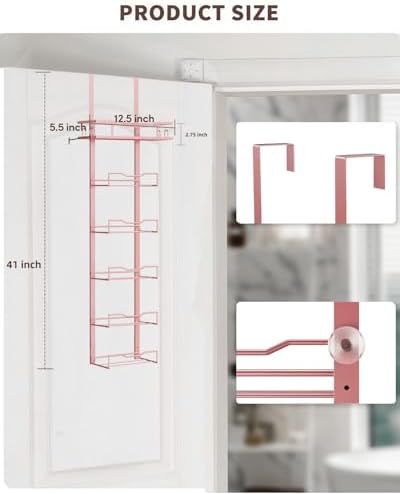 Aetyord Hanging Towel Racks for Bathroom Storage - Image 7