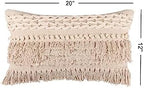 · REDEARTH · Boho Textured Handwoven Throw Pillow Cases - Contructed Frill - Image 2