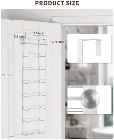 Aetyord Hanging Towel Racks for Bathroom Storage - Image 7