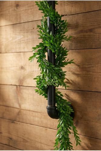 SODEF Artificial Ivy Vine Garland - 24.6 ft Faux Ivy - Look Greenery for Home, Garden, Balcony Decor - PE Leaves - Green - Image 3
