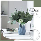 Taiyin 70 Pieces Artificial Eucalyptus Leaves Set Greenery Eucalyptus Stem - Image 5