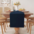 100% Pure French Linen Table Runner (Navy,14x132 Inch) by TritonLinen