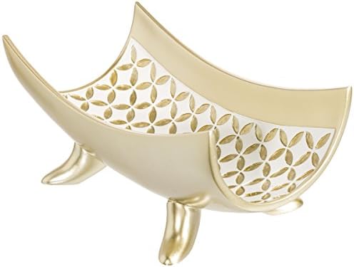 Creative Scents Schonwerk Diamond Lattice Decorative Bowl Table Centerpiece - Home Decor for Living Room, Centerpieces Table Decorations for Dining Room and Coffee Table - Image 6