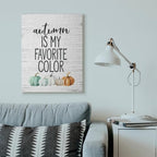 Autumn Color Seasonal Word Art, 30 x 40 Inch Canvas Wall Art - Image 2