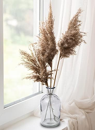 Bud Vases, Apothecary Jars, Decorative Glass Bottles, Centerpiece for Wedding Reception, Elegant Antique Decoration, Mini Flower Vases, Small Medicine Bottles for Home Decor (Smoke Gray, Set of 48) - Image 4