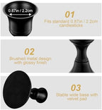 zeochyni 24 Pcs Black Taper Candle Holders Bulk for Wedding, Party Decor - Image 6