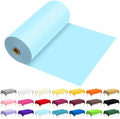 54 Inch X 300 Feet Plastic Table Cover Roll Premium Disposable Plastic Tablecloth for All Type/Shape Tables | Picnic, Party, Banquet, Birthdays, Weddings (Light Blue, 54 Inch X 300 Feet) by JHDZDHY