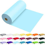 54 Inch X 300 Feet Plastic Table Cover Roll Premium Disposable Plastic Tablecloth for All Type/Shape Tables | Picnic, Party, Banquet, Birthdays, Weddings (Light Blue, 54 Inch X 300 Feet) by JHDZDHY