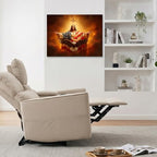 July 4th Patriotic Canvas Wall Art 4th of July USA Decorations American Flag and Eagle Painting Inspirational Picture Wall Decor Independence Day Home Decor 24x32in - Image 3
