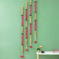 Sola Wood & Palm Garland, Indian Garlands, Artificial Garlands for Indian Wedding Decorations, Flower Garland for Indian Backdrop, Pooja Mandir Decor, Diwali Decorations - 5.5ft (Pack of 2) by DesiFavors