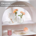Glasseam Glass Bud Vase for Centerpieces: 12Pcs Clear Mini Small Vases Bulk - Image 5