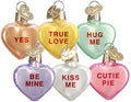 Old World Christmas Conversation Hearts Candy Glass Blown Ornament for Christmas Tree, Handcrafted Holiday Decoration, Valentine Collection by OldWorldChristmas