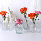 STARSIDE Small Bud Vases 30-Pack, Vintage Clear Glass Flower Vases in Bulk - Image 4