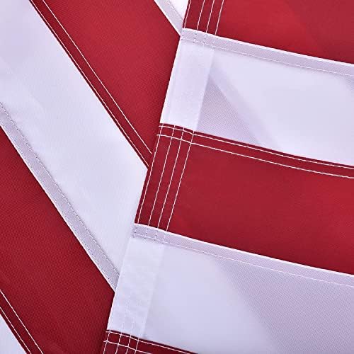 American Flag 8x12 FT, Large US Flag USA High Wind with Embroidered Stars, Sewn Stripes, Brass Grommets, DurableOutdoor Outside - Image 3