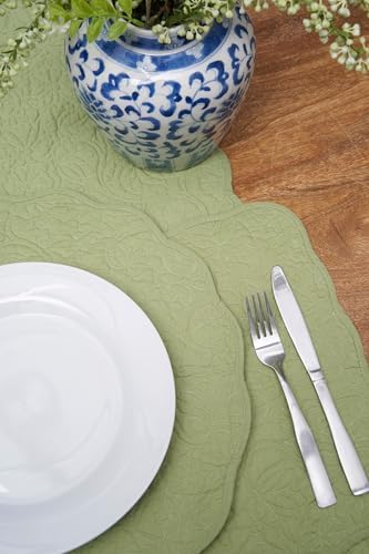 Christiana Sweet Pea Floral Quilt 100% Cotton Table Runner 14" x 51" - Image 5