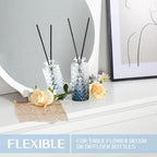 24PCS Mini Bud Vases As Wedding Centerpieces for Tables,Clear Bud Vases for Flowers,Small Flower Vases Suitable for Birthday Party,Anniversary,Wedding Reception,Baby Shower (Blue) - Image 7