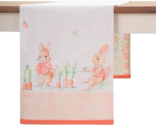 Maison d' Hermine Table Runner 100% Cotton 14.50" x 72" (Double Layer) by MaisondHermine
