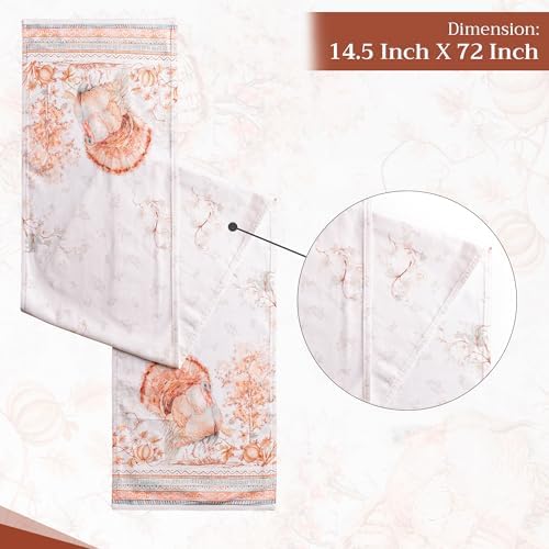 Maison d' Hermine Table Runner 100% Cotton 14.50" x 72" (Double Layer) - Image 4