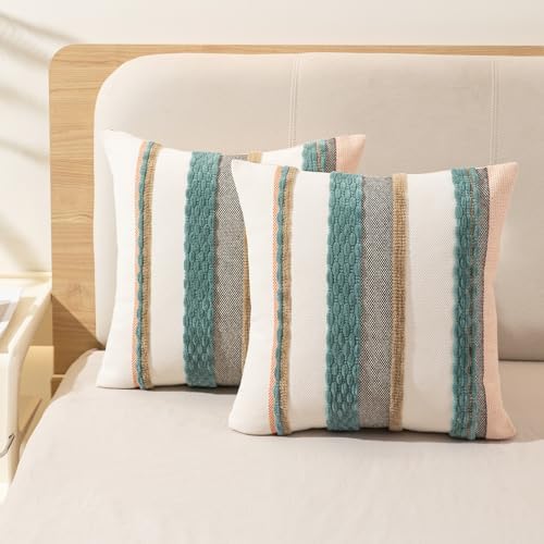 Boho Throw Pillow Covers Decorative Neutral Farmhouse Pillow case - Image 5