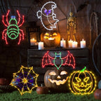 TRWYMZ Halloween Decorations - 16" Halloween Window Silhouette Lights - Image 5