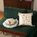 ISAENNE Designer Velvet Throw Pillow Covers,18"x18" Set of 2-Grace B - Image 7