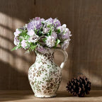 Ceramic Rustic Farmhouse Vase with Handle,‌Retro Flower Vase for Home Decor - Image 4