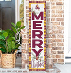 KH Sports Fan Arizona State Sun Devils Holiday Porch Leaner, 11x46 Inches, Sun Devils Outdoor Christmas Sign; Display Some Holiday Cheer with This Arizona State Sun Devils Christmas Sign - Image 2