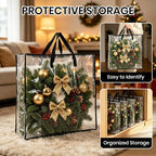 26 Inch Wreath Storage Bag, Wreath Storage Container for 24 to 30 Inch - Image 3