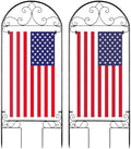 Liitrton 2 Pack Garden Flag Holder Stand Fits Max 14" x 25" Outside Flags by Liitrton